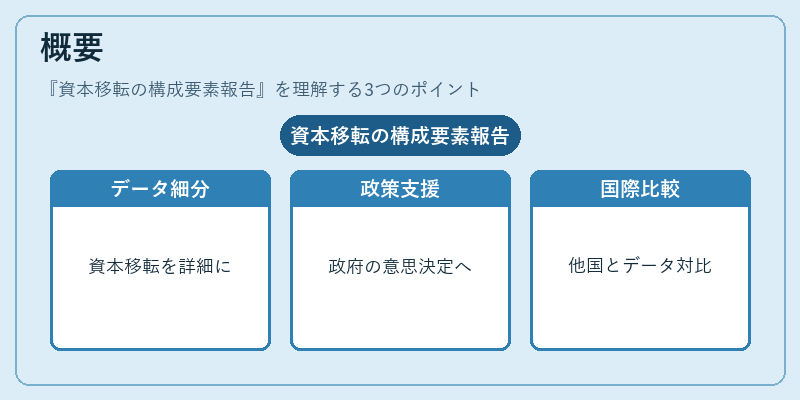 概要（資本移転の構成要素報告）の図解